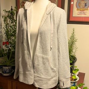 Grey Zip front jacket